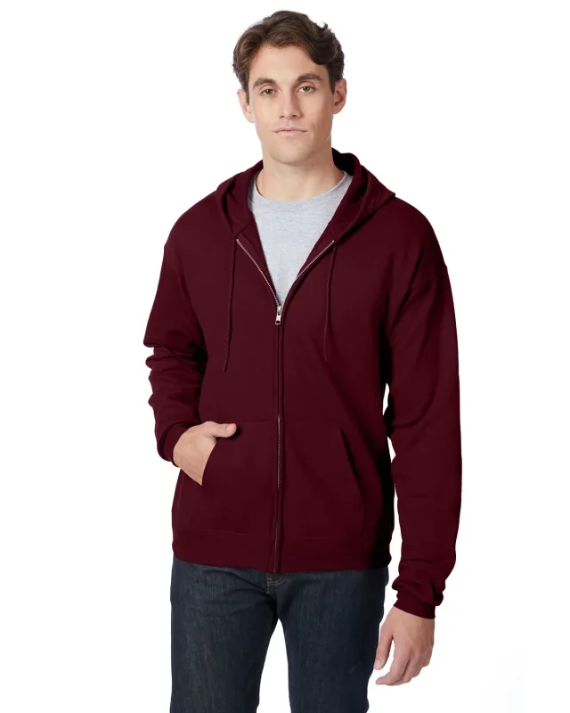 Hanes Adult EcoSmart® Full-Zip Hooded Sweatshirt — view 32