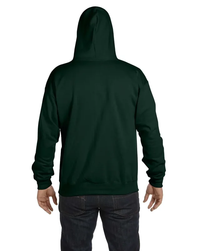 Hanes Adult EcoSmart® Full-Zip Hooded Sweatshirt — view 8