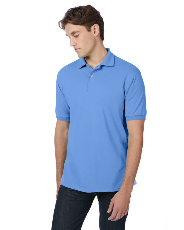 Hanes Adult EcoSmart® Jersey Knit Polo — view 11
