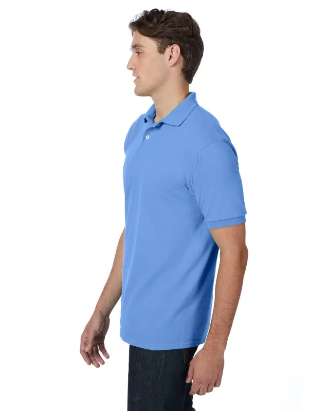 Hanes Adult EcoSmart® Jersey Knit Polo — view 12