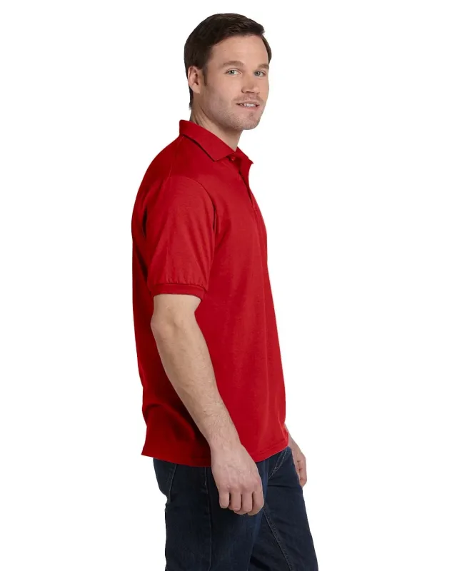 Hanes Adult EcoSmart® Jersey Knit Polo — view 20