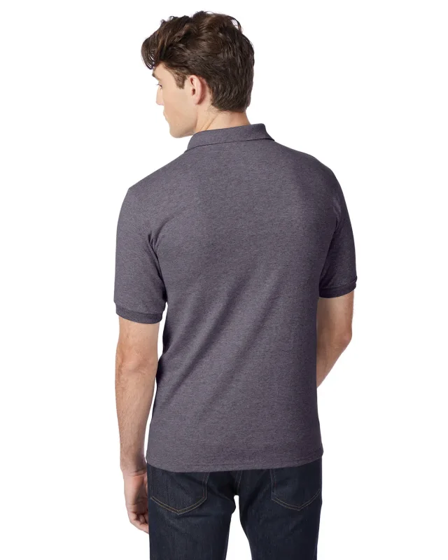 Hanes Adult EcoSmart® Jersey Knit Polo — view 21
