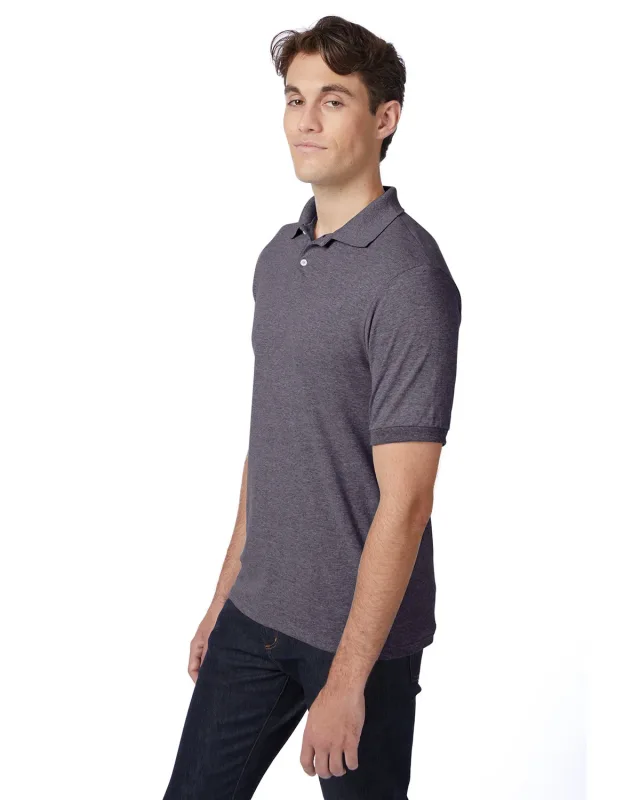 Hanes Adult EcoSmart® Jersey Knit Polo — view 23