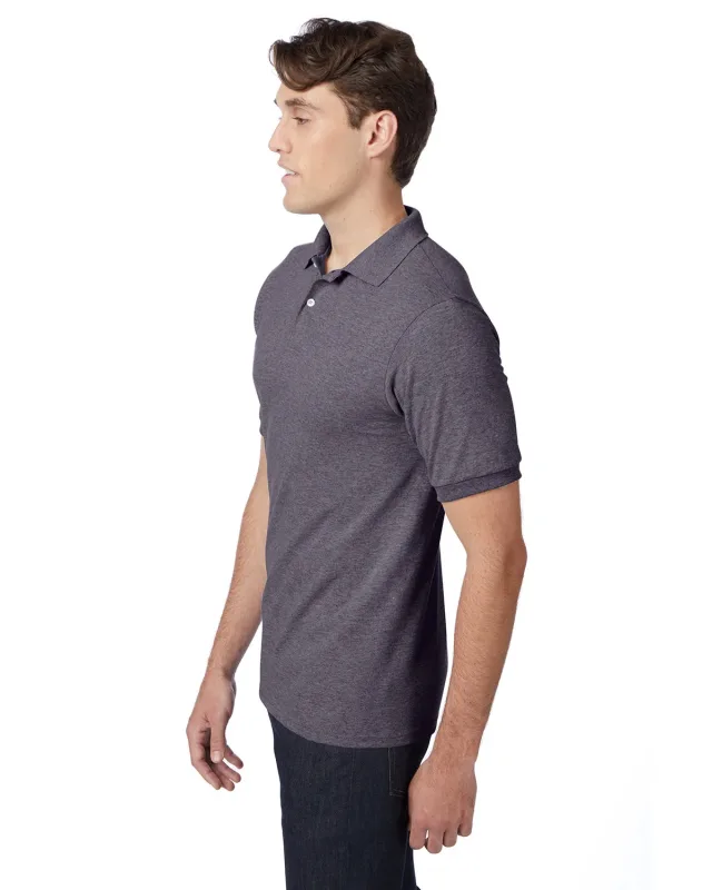 Hanes Adult EcoSmart® Jersey Knit Polo — view 24