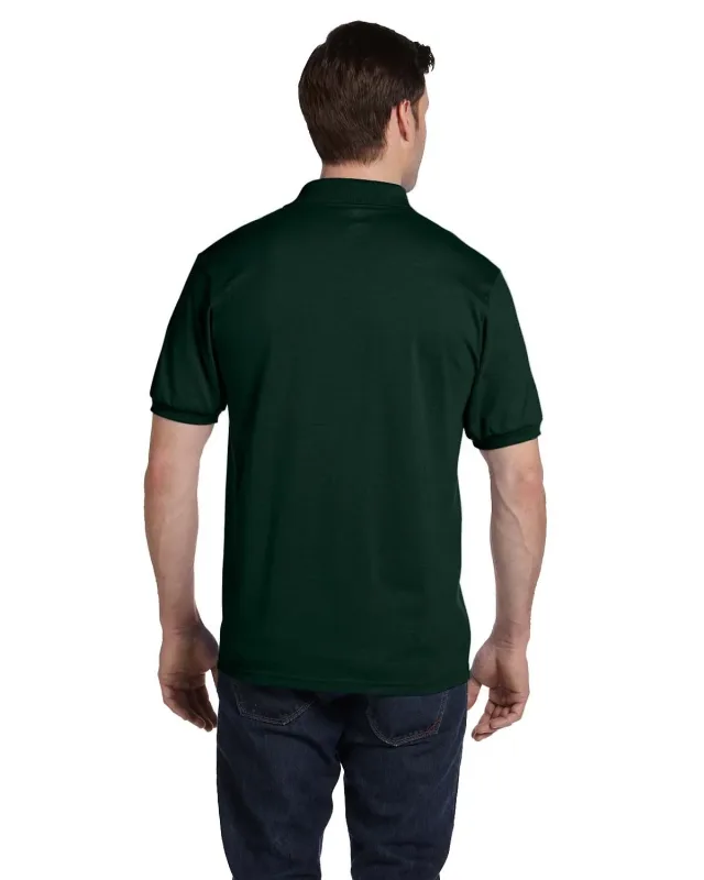 Hanes Adult EcoSmart® Jersey Knit Polo — view 25