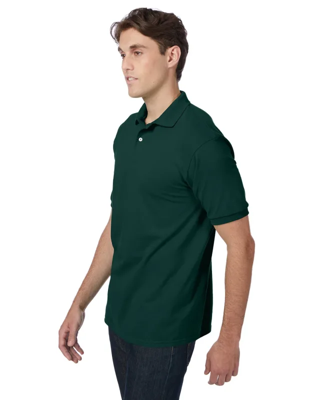 Hanes Adult EcoSmart® Jersey Knit Polo — view 27