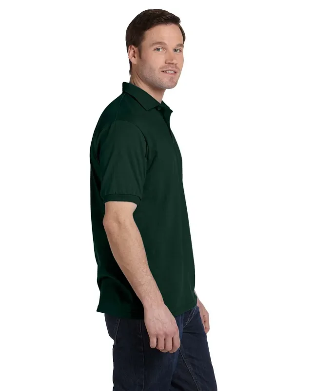 Hanes Adult EcoSmart® Jersey Knit Polo — view 28
