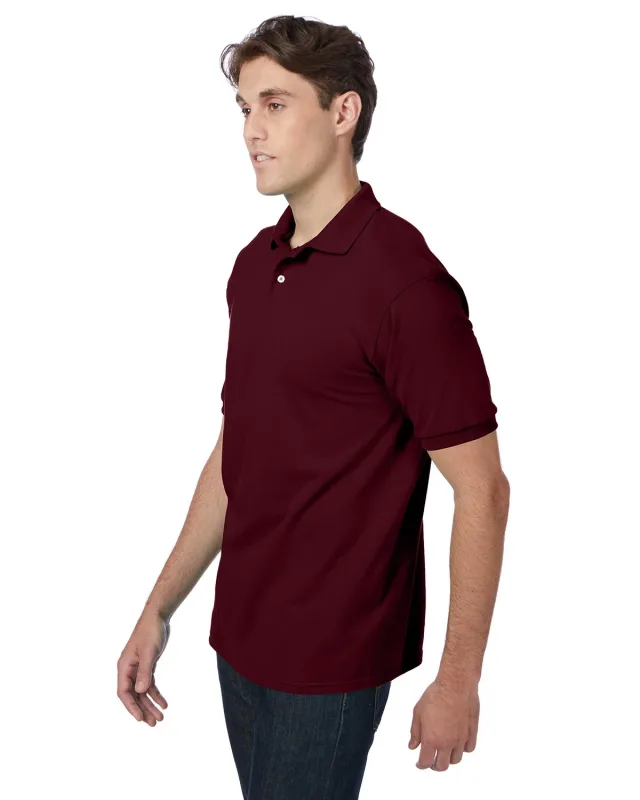 Hanes Adult EcoSmart® Jersey Knit Polo — view 31