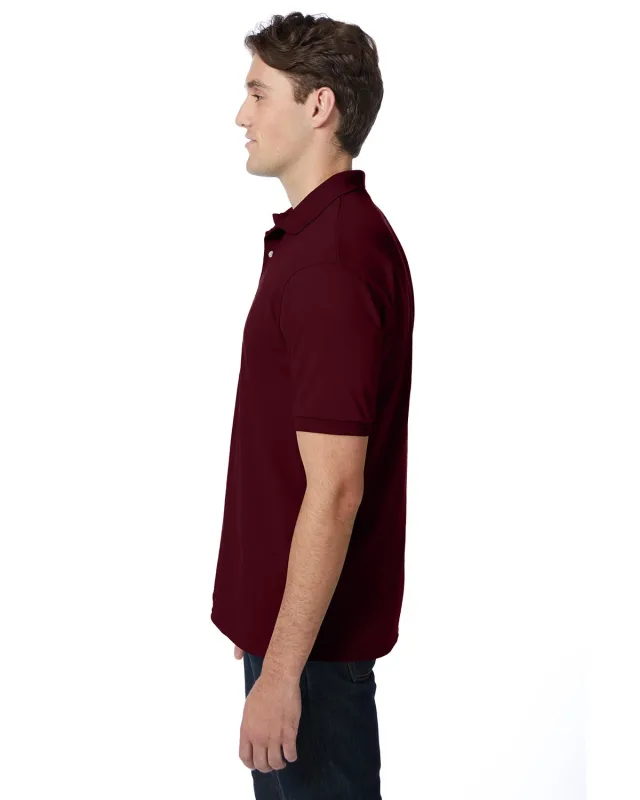 Hanes Adult EcoSmart® Jersey Knit Polo — view 32