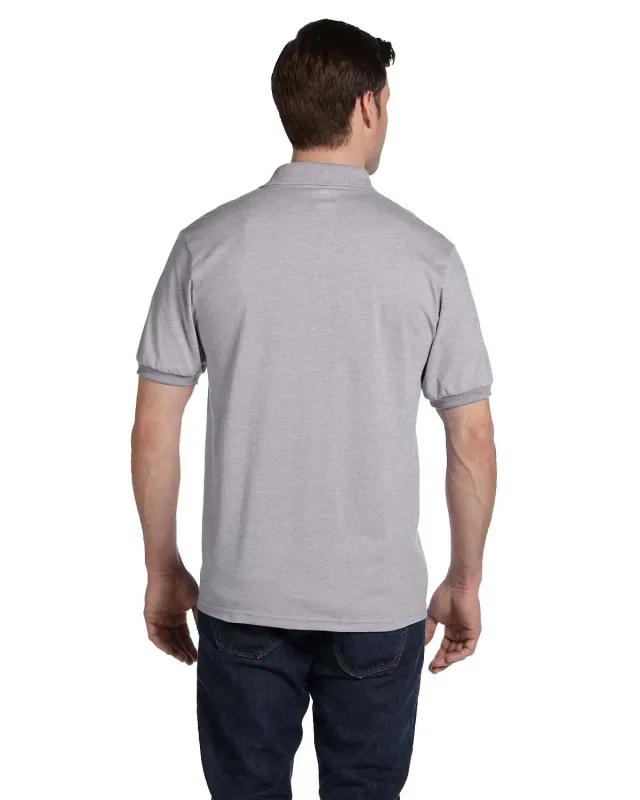 Hanes Adult EcoSmart® Jersey Knit Polo — view 33