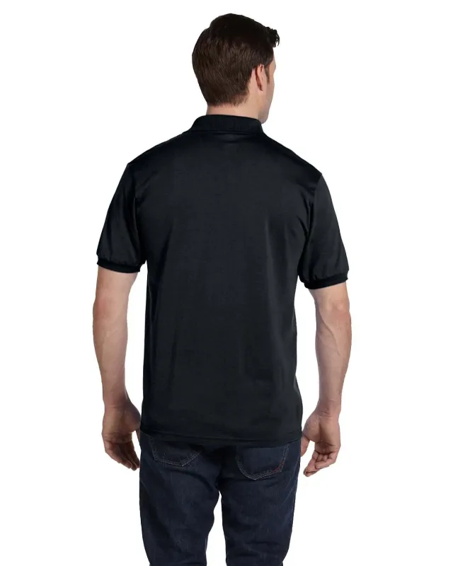 Hanes Adult EcoSmart® Jersey Knit Polo — view 40