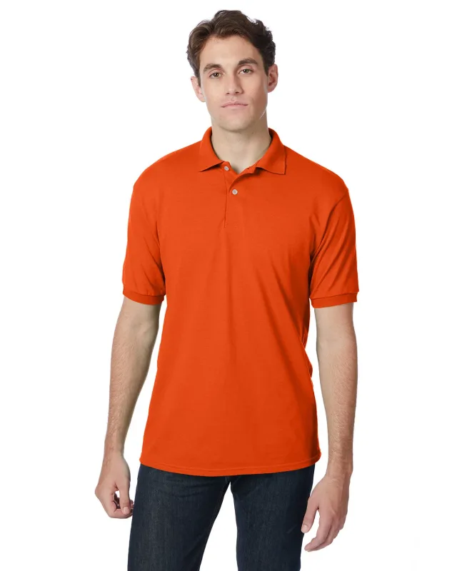 Hanes Adult EcoSmart® Jersey Knit Polo — view 56