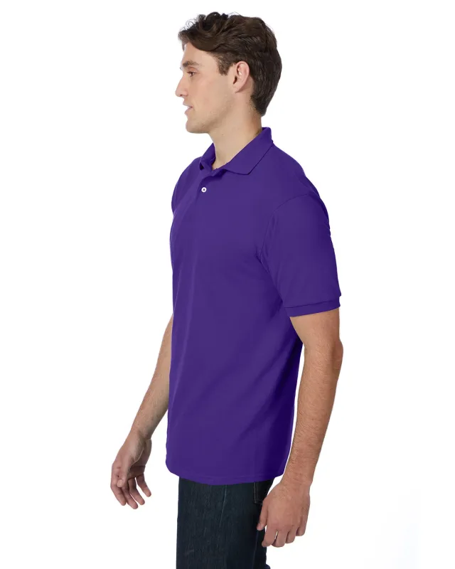 Hanes Adult EcoSmart® Jersey Knit Polo — view 62