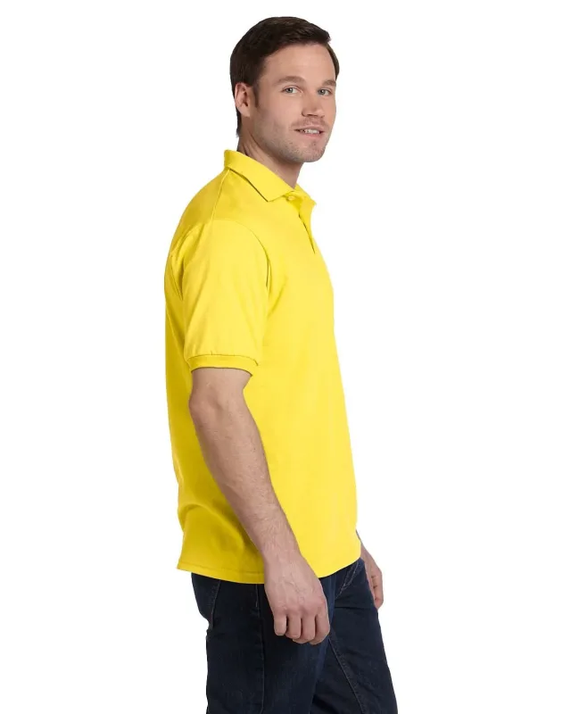 Hanes Adult EcoSmart® Jersey Knit Polo — view 8
