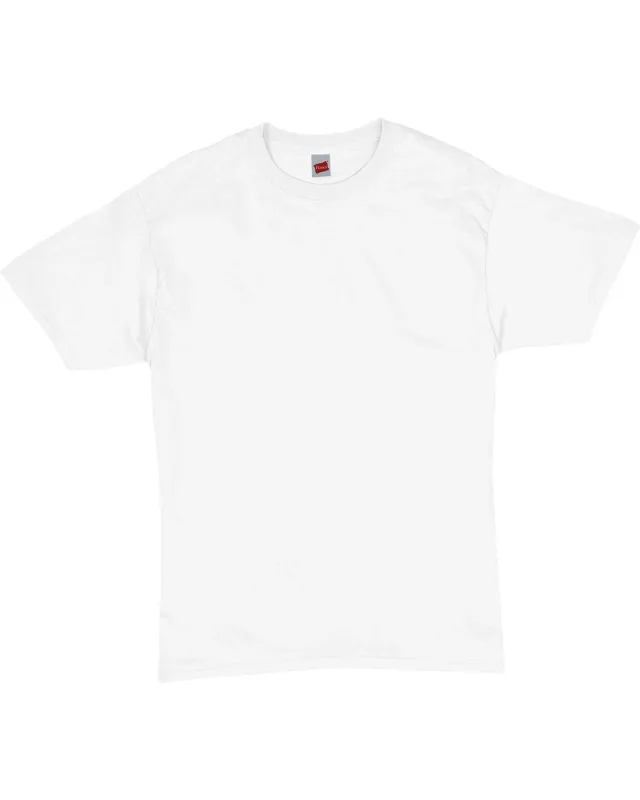 Hanes Adult Essential Short Sleeve T-Shirt — view 3