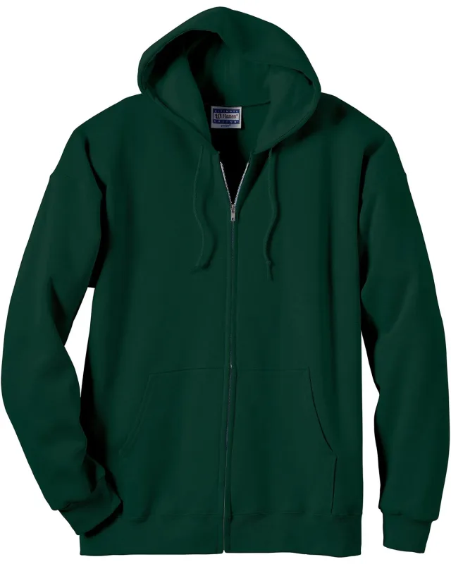 Hanes Adult Ultimate Cotton® Full-Zip Hooded Sweatshirt — view 12