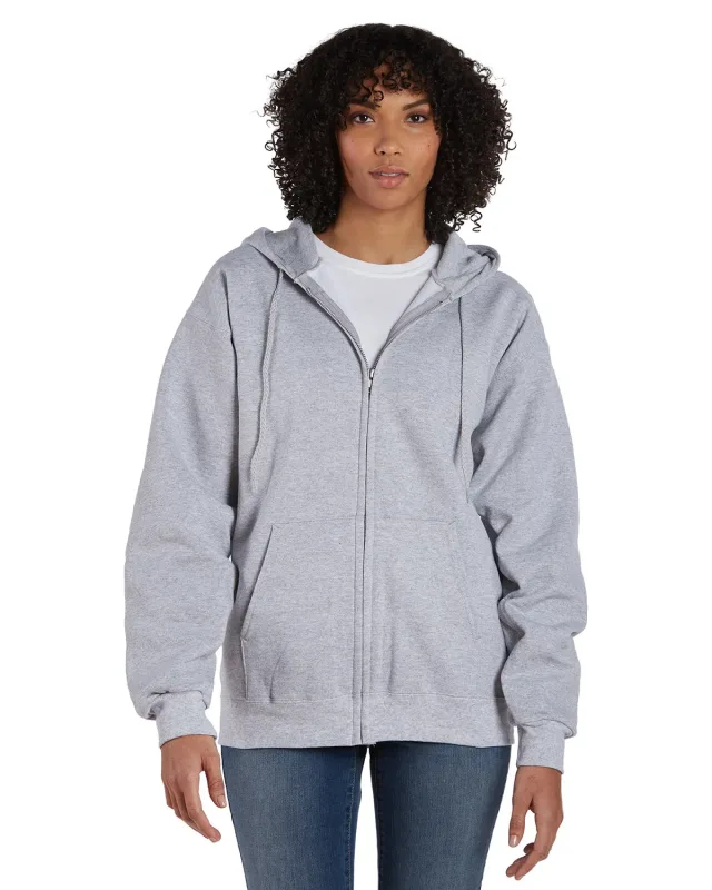 Hanes Adult Ultimate Cotton® Full-Zip Hooded Sweatshirt — view 18