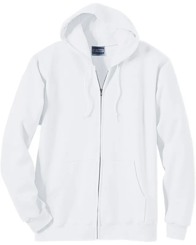 Hanes Adult Ultimate Cotton® Full-Zip Hooded Sweatshirt — view 2