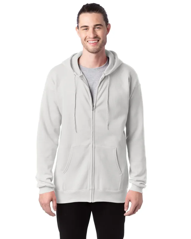 Hanes Adult Ultimate Cotton® Full-Zip Hooded Sweatshirt — view 3
