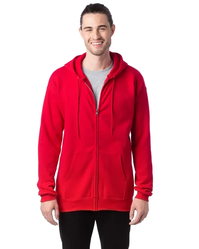 Hanes Adult Ultimate Cotton® Full-Zip Hooded Sweatshirt — view 8