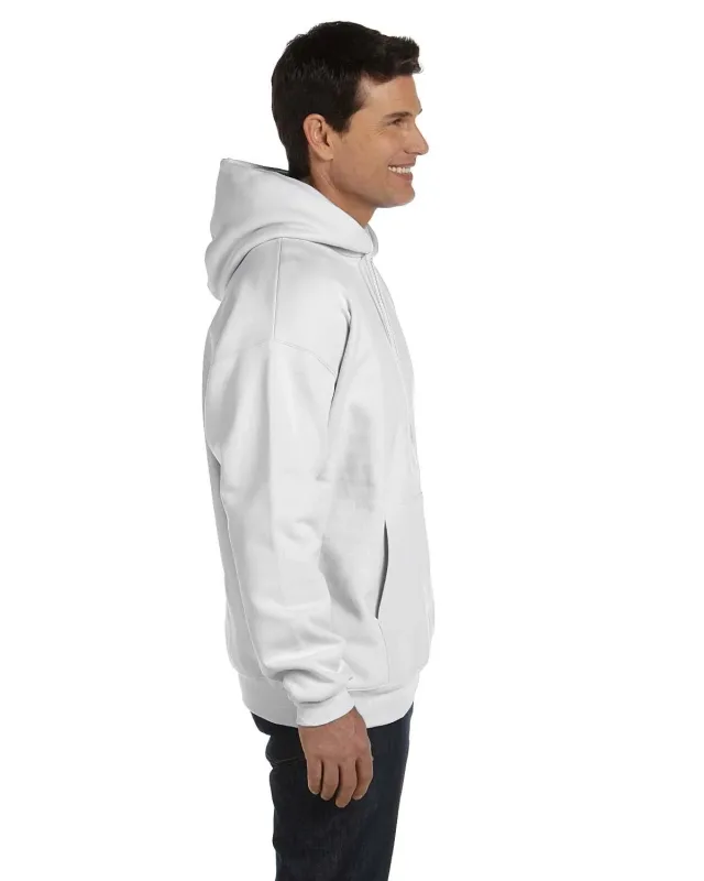 Hanes Adult Ultimate Cotton® Pullover Hooded Sweatshirt — view 4
