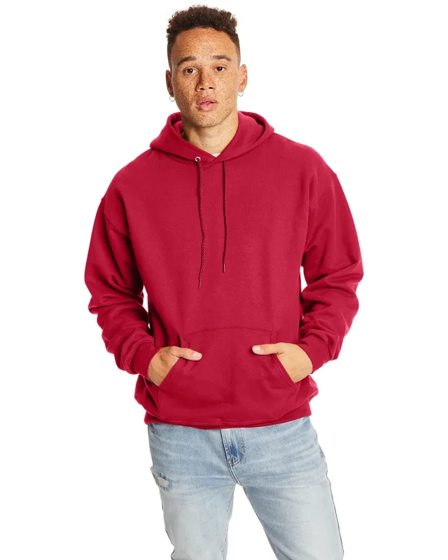Hanes Adult Ultimate Cotton® Pullover Hooded Sweatshirt — view 7