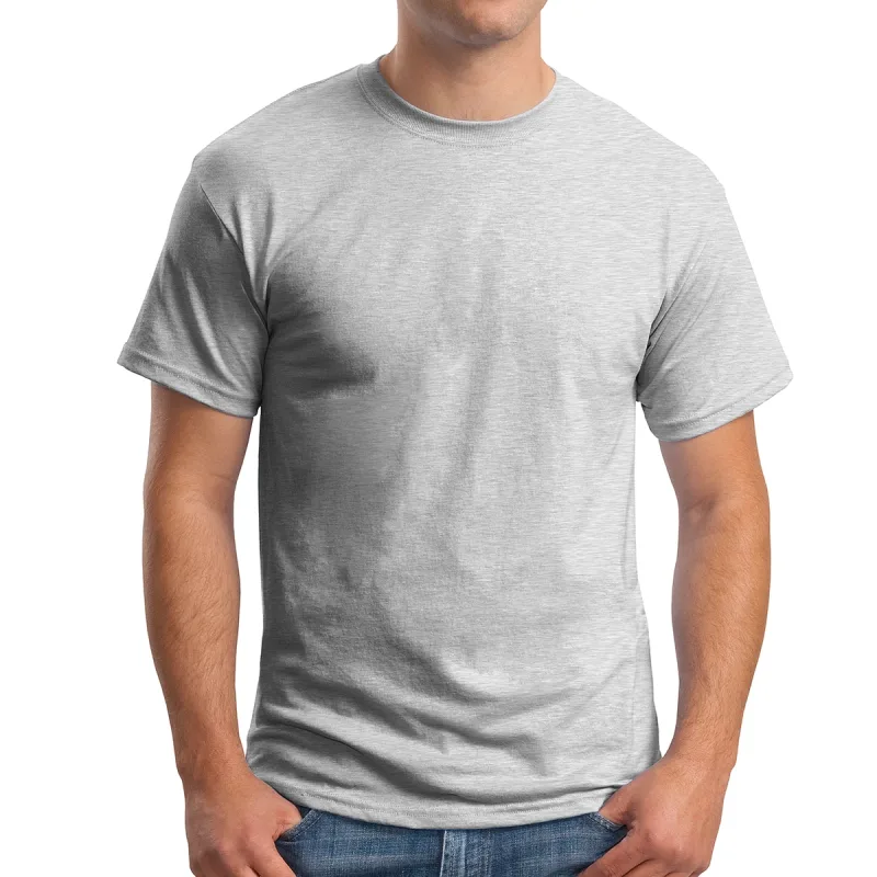Hanes® - EcoSmart® 50/50 Cotton/Poly T-Shirt — view 3