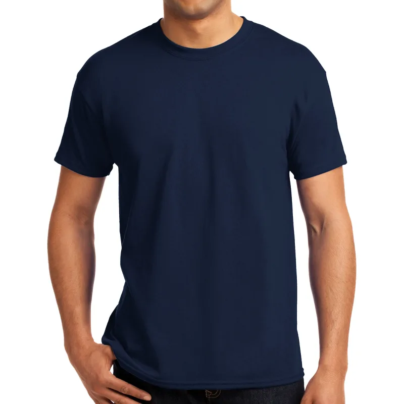 Hanes® - EcoSmart® 50/50 Cotton/Poly T-Shirt — view 7