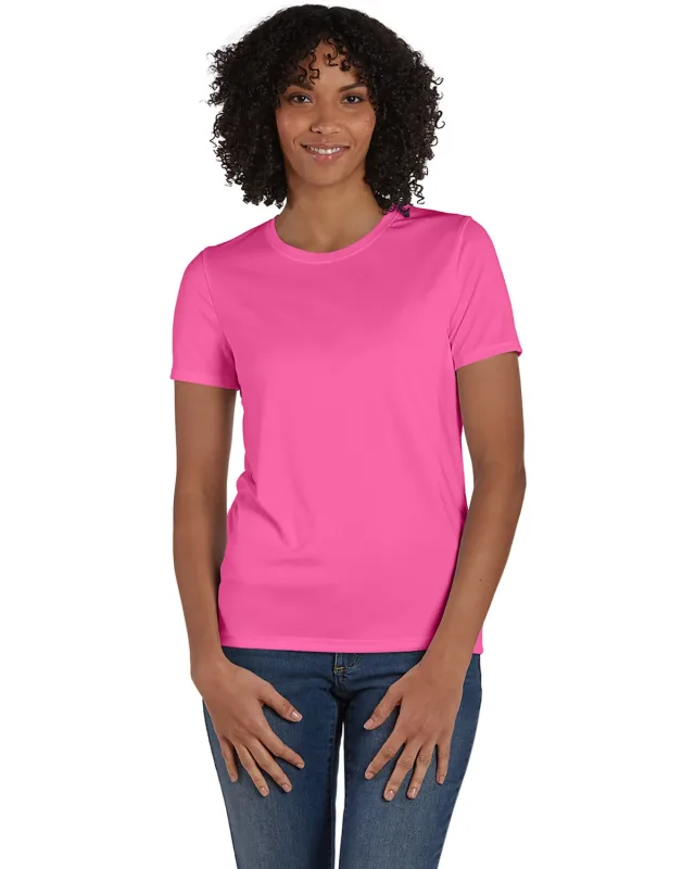Hanes Ladies' Cool DRI® with FreshIQ Performance T-Shirt — view 16