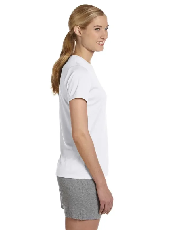 Hanes Ladies' Cool DRI® with FreshIQ Performance T-Shirt — view 6