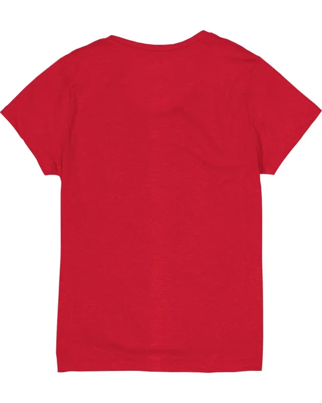 Hanes Ladies' Perfect-T Triblend V-Neck T-shirt — view 26