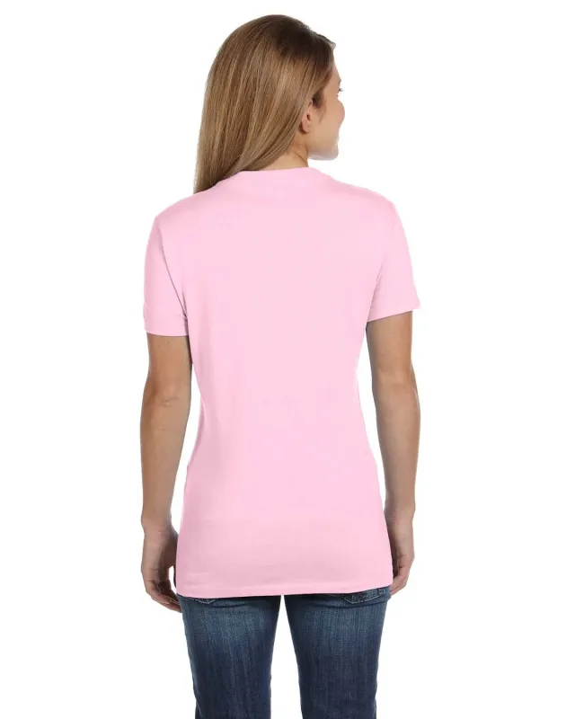 Hanes Ladies' Perfect-T V-Neck T-Shirt — view 14