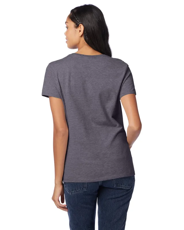 Hanes Ladies' Perfect-T V-Neck T-Shirt — view 22