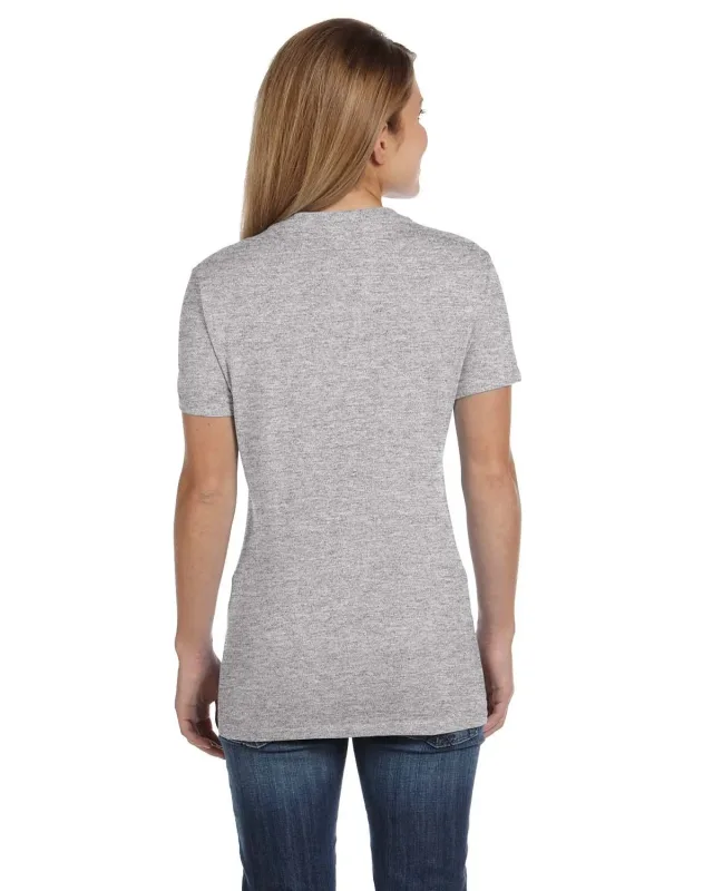 Hanes Ladies' Perfect-T V-Neck T-Shirt — view 29