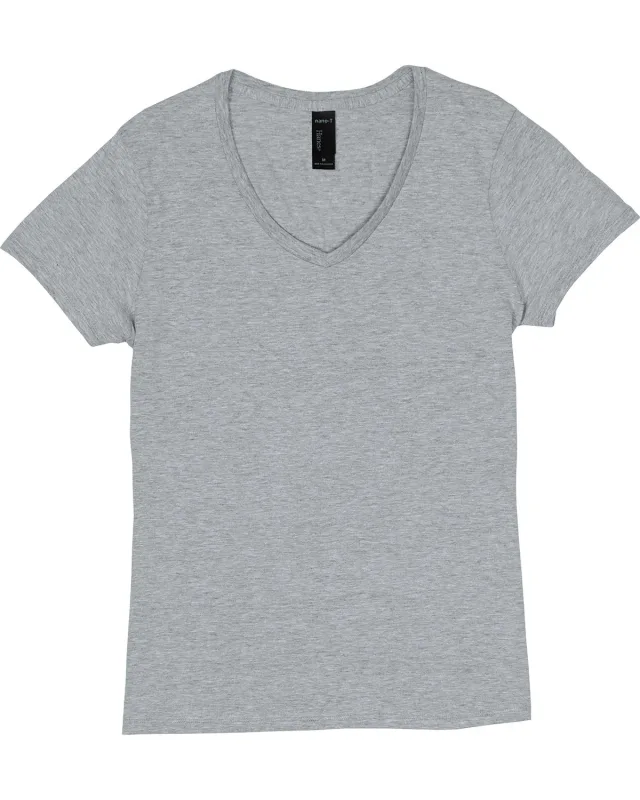 Hanes Ladies' Perfect-T V-Neck T-Shirt — view 30