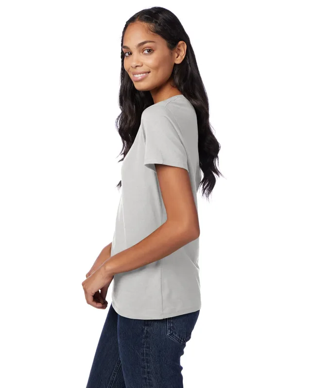 Hanes Ladies' Perfect-T V-Neck T-Shirt — view 37