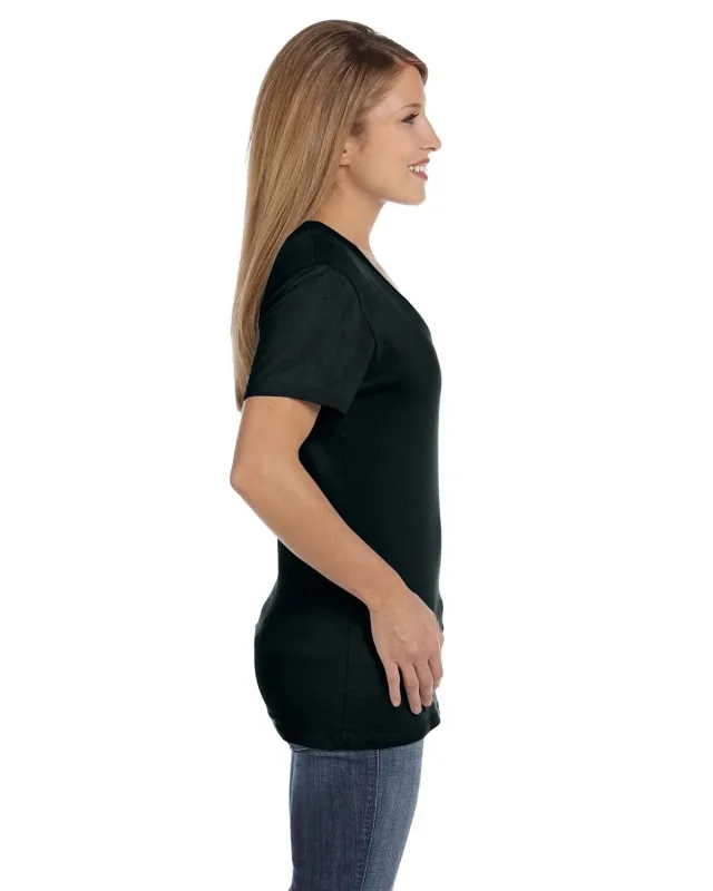 Hanes Ladies' Perfect-T V-Neck T-Shirt — view 42