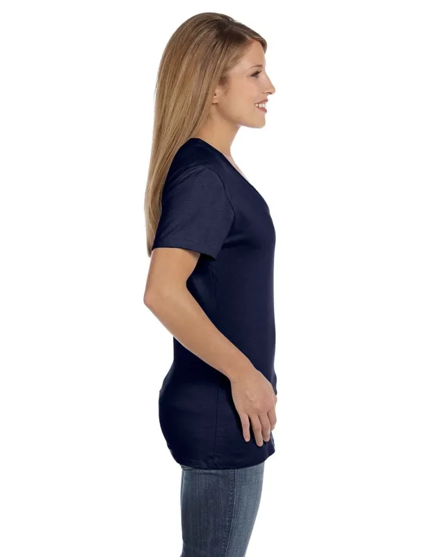 Hanes Ladies' Perfect-T V-Neck T-Shirt — view 47