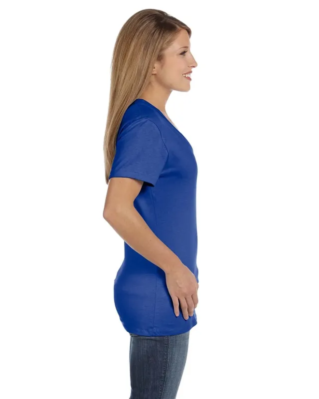 Hanes Ladies' Perfect-T V-Neck T-Shirt — view 51