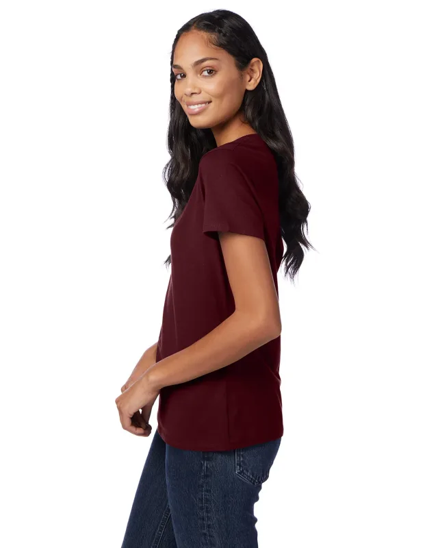 Hanes Ladies' Perfect-T V-Neck T-Shirt — view 55