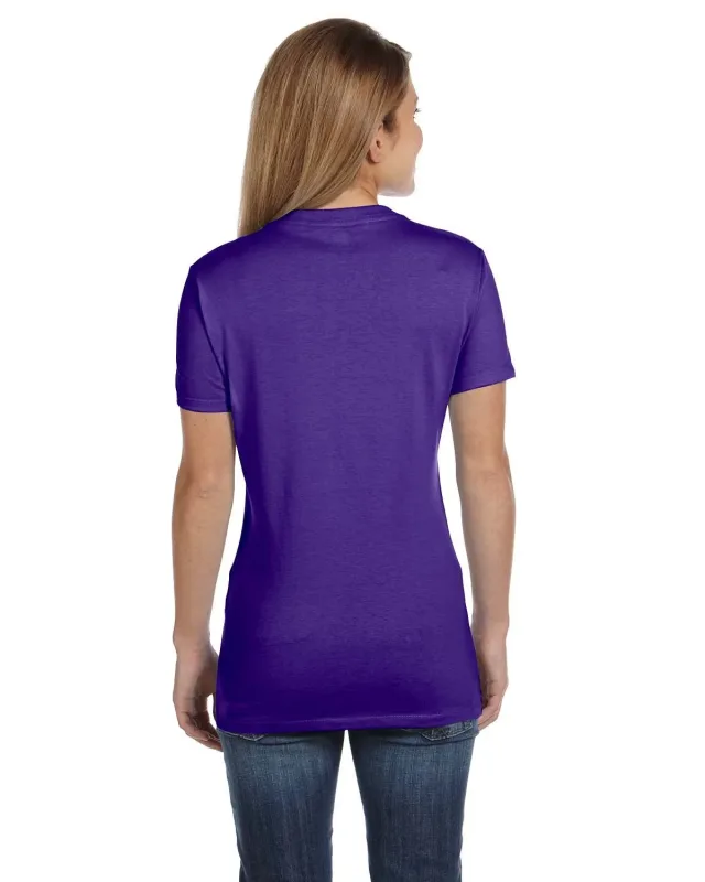 Hanes Ladies' Perfect-T V-Neck T-Shirt — view 56