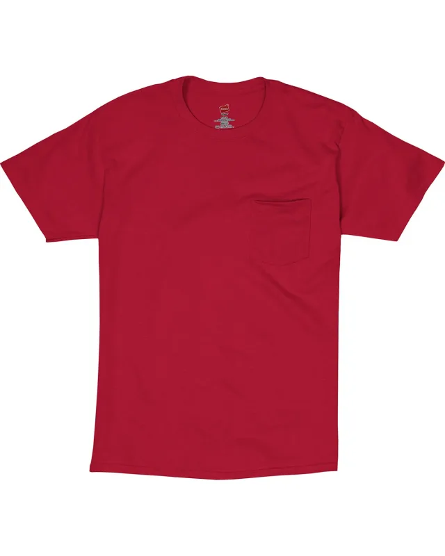 Hanes Men's Authentic-T Pocket T-Shirt — view 11