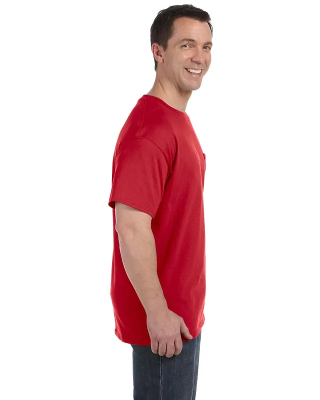 Hanes Men's Authentic-T Pocket T-Shirt — view 14