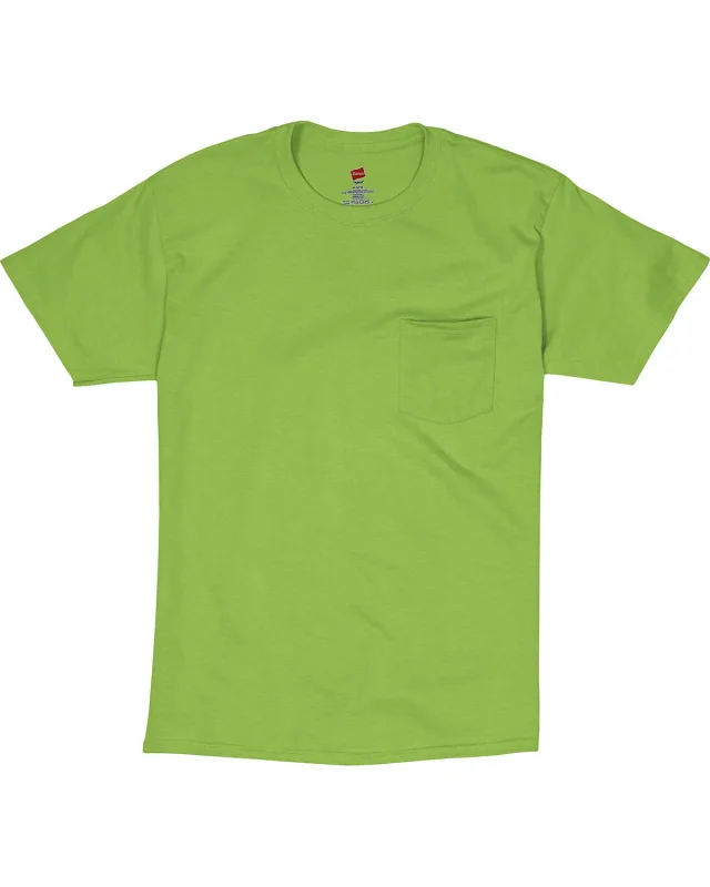 Hanes Men's Authentic-T Pocket T-Shirt — view 16
