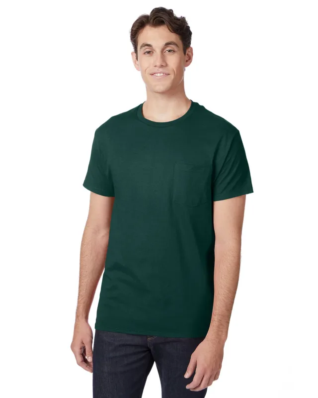 Hanes Men's Authentic-T Pocket T-Shirt — view 29
