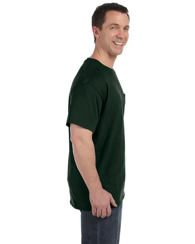 Hanes Men's Authentic-T Pocket T-Shirt — view 31