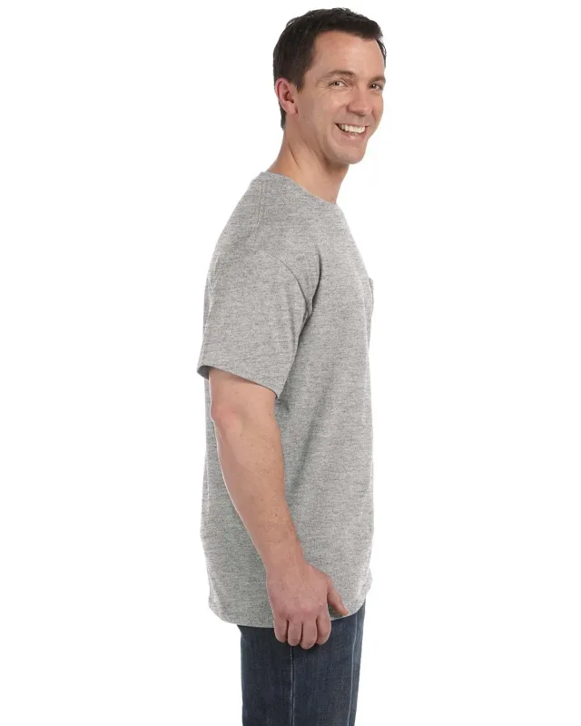 Hanes Men's Authentic-T Pocket T-Shirt — view 35