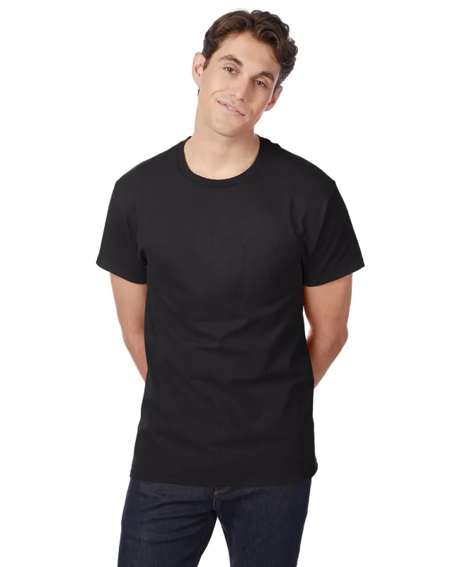 Hanes Men's Authentic-T Pocket T-Shirt — view 42
