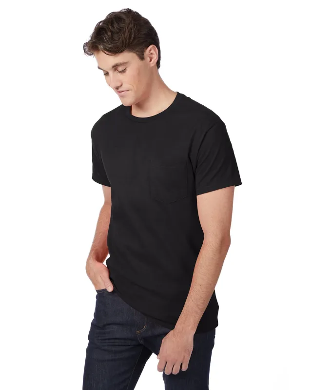 Hanes Men's Authentic-T Pocket T-Shirt — view 43