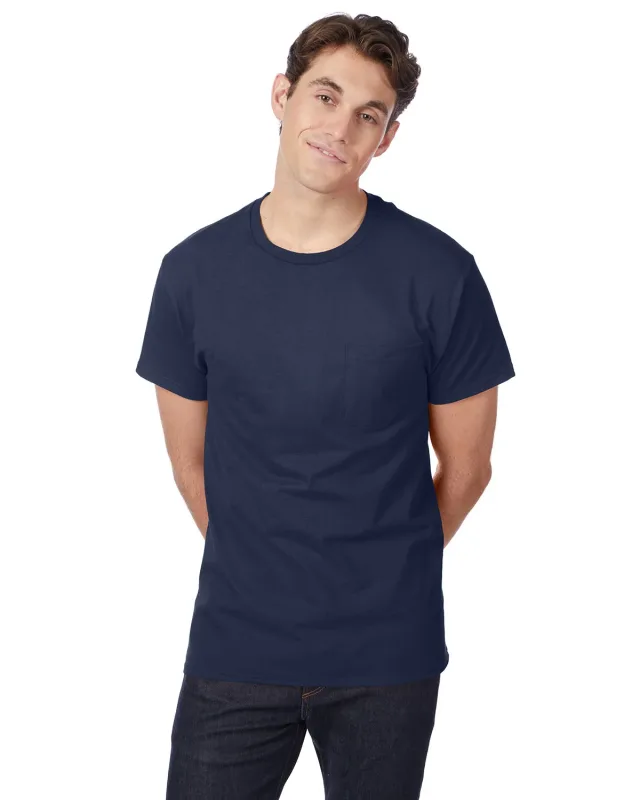 Hanes Men's Authentic-T Pocket T-Shirt — view 47
